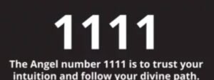 1111 Angel Number meaning manifestation